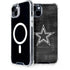 NFL Dallas Cowboys Black & White iPhone 14 Plus MagSafe Case