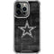 NFL Dallas Cowboys Black & White iPhone 14 Pro Clear Case