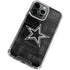 NFL Dallas Cowboys Black & White iPhone 15 Pro Max Clear Case
