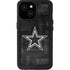 NFL Dallas Cowboys Black & White iPhone 15 Waterproof Case