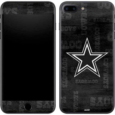 NFL Dallas Cowboys Black & White iPhone 7 Plus Skin