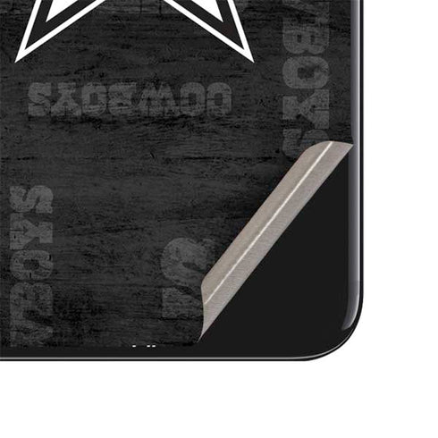 NFL Dallas Cowboys Black & White iPhone SE (2nd & 3rd Gen) Skin