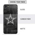 NFL Dallas Cowboys Black & White iPhone SE (2nd & 3rd Gen) Skin