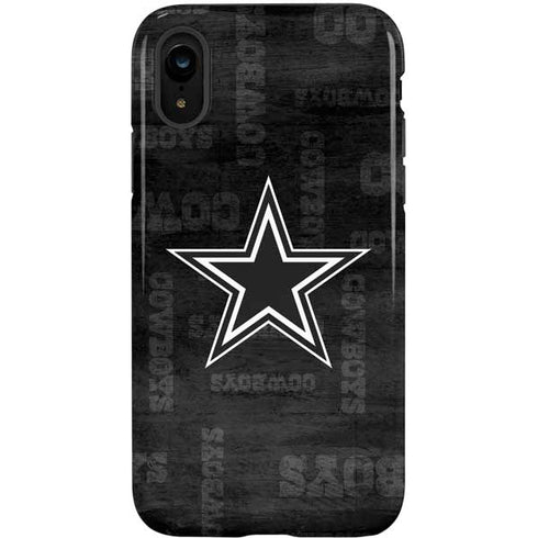 NFL Dallas Cowboys Black & White iPhone XR Pro Case