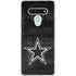 NFL Dallas Cowboys Black & White LG Stylo 6 Clear Case