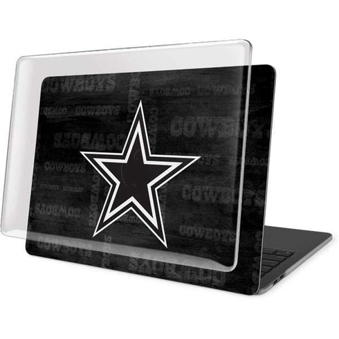 NFL Dallas Cowboys Black & White MacBook Pro 13in (2020) Case plus Skin