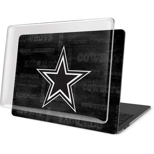 NFL Dallas Cowboys Black & White MacBook Pro 16in (2019-20) Case plus Skin
