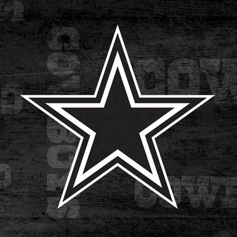 NFL Dallas Cowboys Black & White Moto E5 Play Skin
