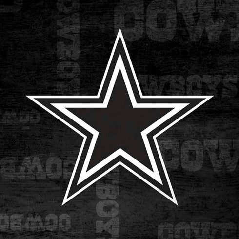 NFL Dallas Cowboys Black & White Moto G6 Skin