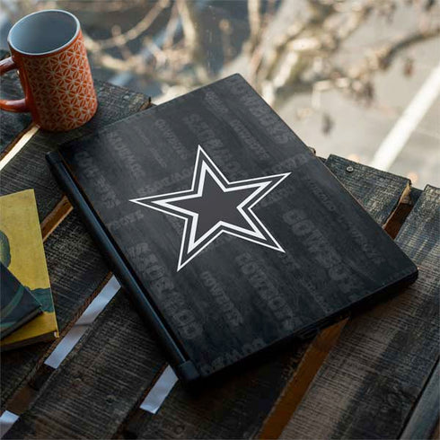NFL Dallas Cowboys Black & White MSI GS65 Stealth Laptop Skin