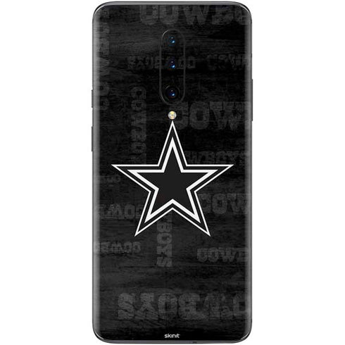NFL Dallas Cowboys Black & White OnePlus 7 Pro Skin