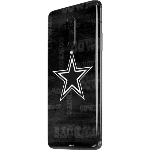 NFL Dallas Cowboys Black & White OnePlus 7 Pro Skin