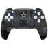 NFL Dallas Cowboys Black & White PS5 Controller Skin