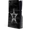 NFL Dallas Cowboys Black & White PS5 Slim Disk Console Skin