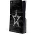 NFL Dallas Cowboys Black & White PS5 Slim Disk Console Skin