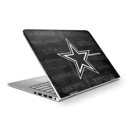 NFL Dallas Cowboys Black & White HP Spectre Skin