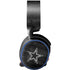 NFL Dallas Cowboys Black & White SteelSeries Arctis 5 Skin