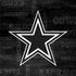 NFL Dallas Cowboys Black & White Surface Book 2 15in Skin