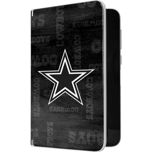 NFL Dallas Cowboys Black & White Surface Duo Skin