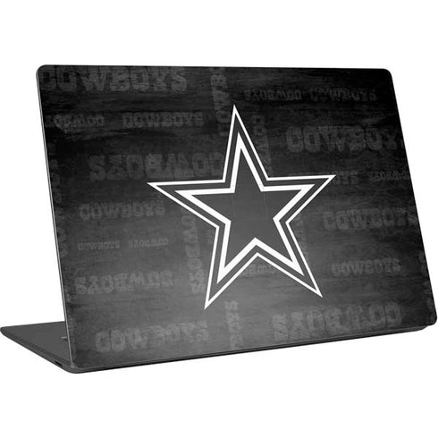 NFL Dallas Cowboys Black & White Surface Laptop 4 15in Skin