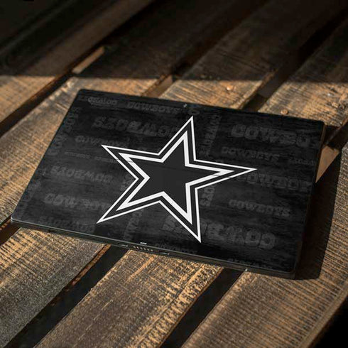 NFL Dallas Cowboys Black & White Surface Pro 6 Skin
