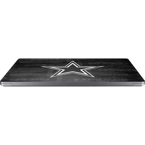 NFL Dallas Cowboys Black & White Universal Laptop 14in (11.4 x 8.2in) Skin