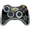 NFL Dallas Cowboys Black & White Xbox 360 Wireless Controller Skin