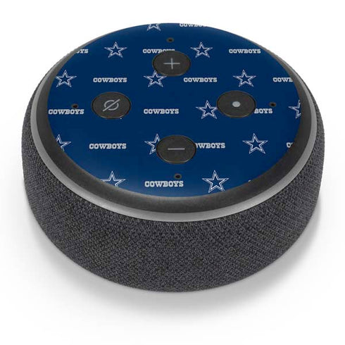 NFL Dallas Cowboys Blitz Series Amazon Echo Dot Skin