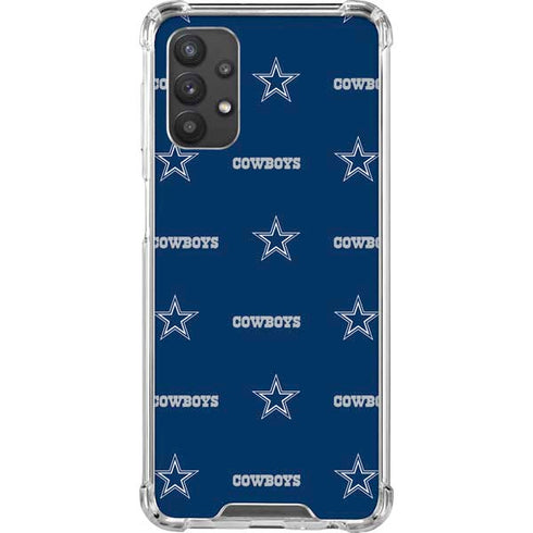 NFL Dallas Cowboys Blitz Series Galaxy A32 5G Clear Case