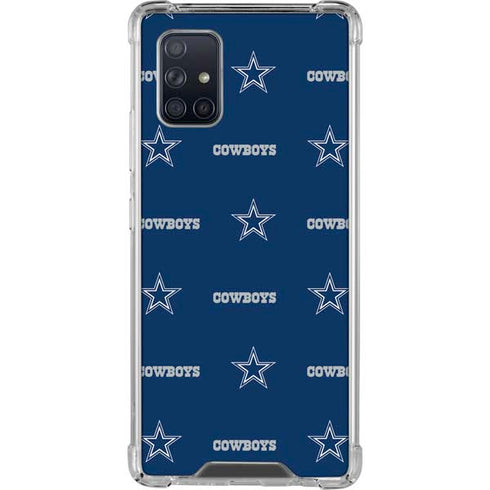NFL Dallas Cowboys Blitz Series Galaxy A71 5G Clear Case