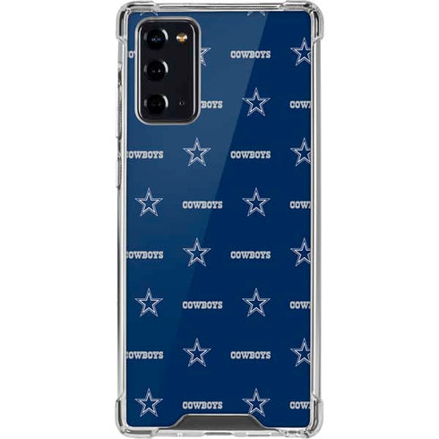 NFL Dallas Cowboys Blitz Series Galaxy Note20 5G Clear Case