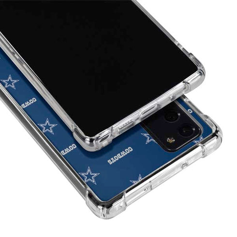 NFL Dallas Cowboys Blitz Series Galaxy Note20 5G Clear Case