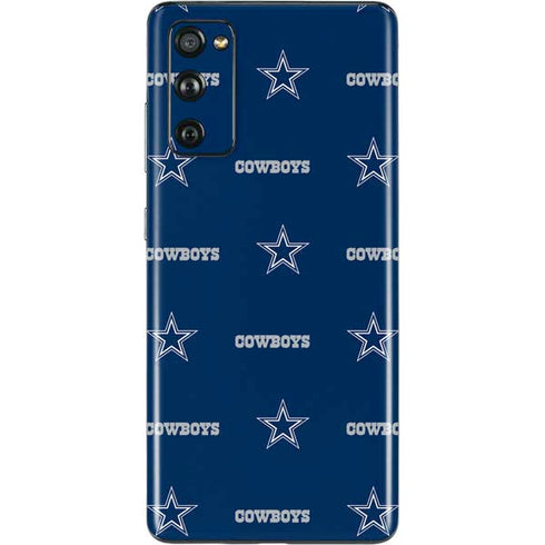 NFL Dallas Cowboys Blitz Series Galaxy S20 Fan Edition Skin
