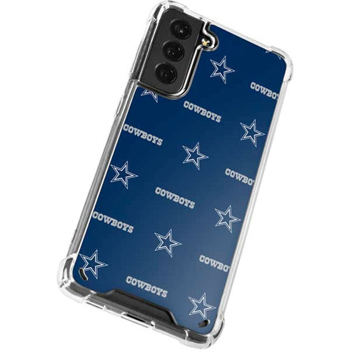 NFL Dallas Cowboys Blitz Series Galaxy S21 Plus 5G Clear Case