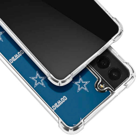 NFL Dallas Cowboys Blitz Series Galaxy S21 Plus 5G Clear Case