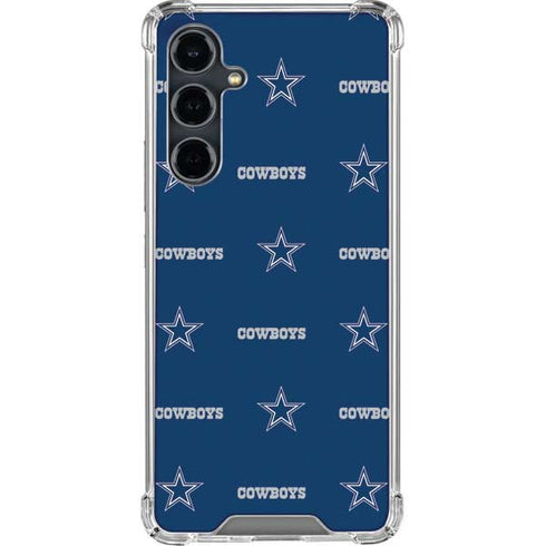 NFL Dallas Cowboys Blitz Series Galaxy S23 FE Clear Case