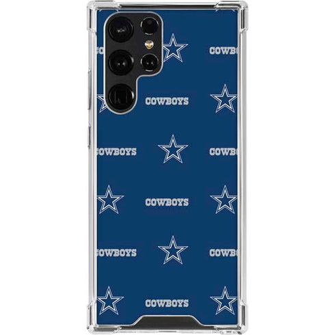 NFL Dallas Cowboys Blitz Series Galaxy S24 Ultra Clear Case