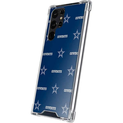 NFL Dallas Cowboys Blitz Series Galaxy S24 Ultra Clear Case