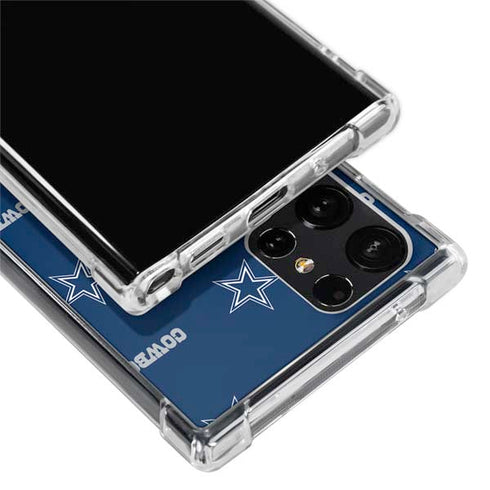NFL Dallas Cowboys Blitz Series Galaxy S24 Ultra Clear Case