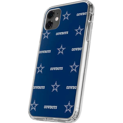 NFL Dallas Cowboys Blitz Series iPhone 11 Clear Case