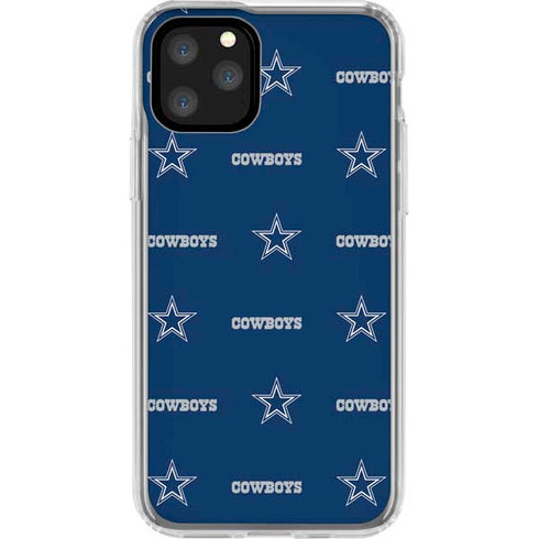 NFL Dallas Cowboys Blitz Series iPhone 11 Pro Clear Case