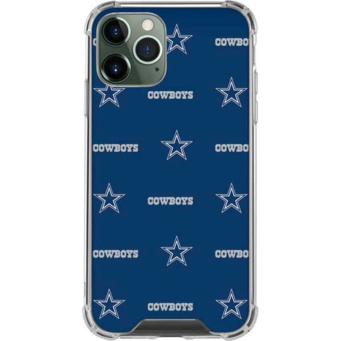 NFL Dallas Cowboys Blitz Series iPhone 11 Pro Max Clear Case