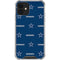 NFL Dallas Cowboys Blitz Series iPhone 12 Clear Case