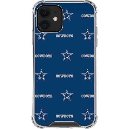 NFL Dallas Cowboys Blitz Series iPhone 12 Mini Clear Case