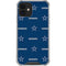 NFL Dallas Cowboys Blitz Series iPhone 12 Mini Clear Case