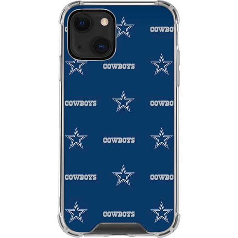 NFL Dallas Cowboys Blitz Series iPhone 13 Clear Case