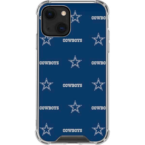NFL Dallas Cowboys Blitz Series iPhone 15 Plus Clear Case