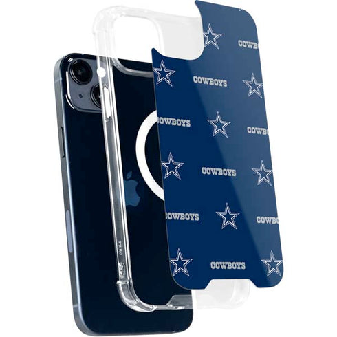 NFL Dallas Cowboys Blitz Series iPhone 15 Plus MagSafe Case