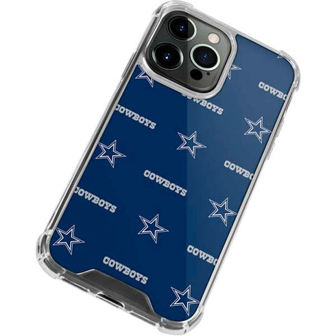NFL Dallas Cowboys Blitz Series iPhone 15 Pro Max Clear Case
