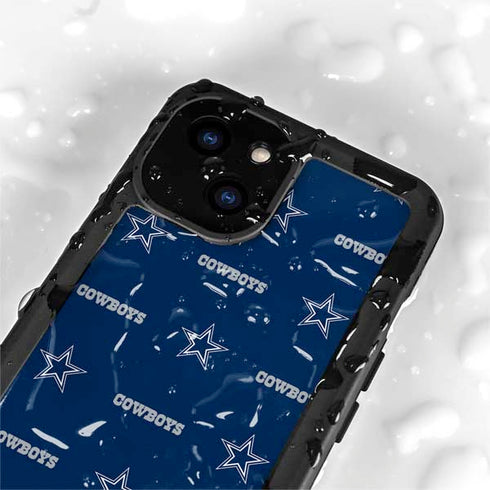 NFL Dallas Cowboys Blitz Series iPhone 15 Waterproof Case